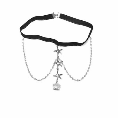 Kojų grandinėlė mada Išvaizda nepriklausoma pakuotė Moteriškos kulkšnies grandinėlės Kūno papuošalai Pasirinktos medžiagos Vandens lašelio formos lydinys