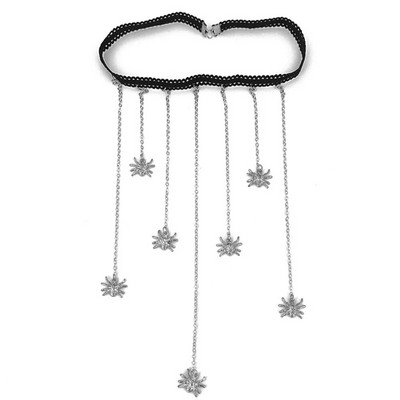 Kojų grandinėlė mada Išvaizda nepriklausoma pakuotė Moteriškos kulkšnies grandinėlės Kūno papuošalai Pasirinktos medžiagos Vandens lašelio formos lydinys