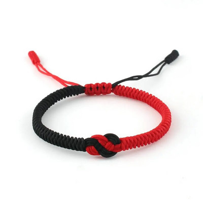 Noter Lucky Red String Käevõru Meeste Naiste Käsitsi valmistatud Reguleeritava Koetusega Käevõru Paar Käevõru Jooga Meditatsiooni Ehted Pulserid
