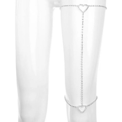 2022. g. mūsdienīgie rhinestones, daudzslāņu gredzens uz kājām