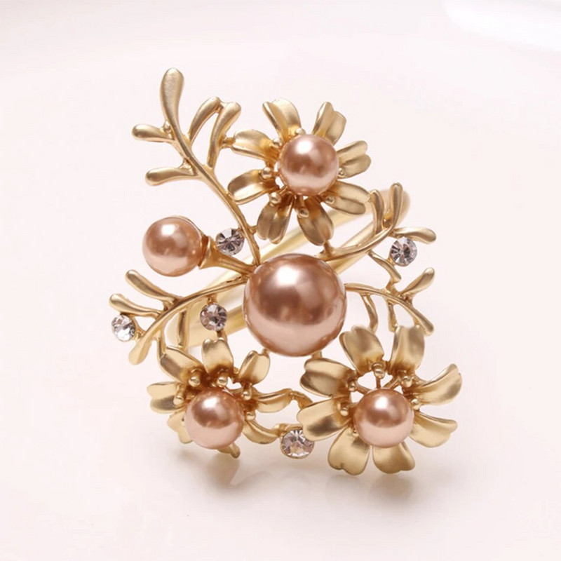 3 ΤΕΜ Διακοσμήσεις Τραπεζαρίας Πόρπες από χαρτοπετσέτα, Σχέδιο εκδηλώσεων Δαχτυλίδια θήκης λουλουδιών για χαρτοπετσέτα, Καθημερινό δείπνο Γάμου Πασχαλινό Στολίδι