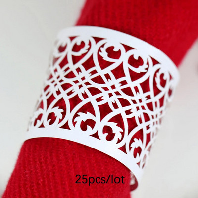 6Gb Dobu salvešu gredzens Rozā zelta sudraba krāsas salvešu sprādzes dzimšanas dienas kāzu Ziemassvētku ballītes dekors vakariņu galda salvešu turētāji