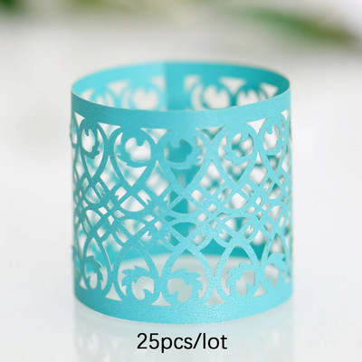 6Gb Dobu salvešu gredzens Rozā zelta sudraba krāsas salvešu sprādzes dzimšanas dienas kāzu Ziemassvētku ballītes dekors vakariņu galda salvešu turētāji