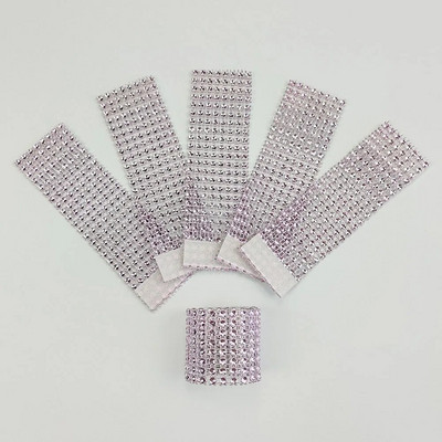 6Gb Dobu salvešu gredzens Rozā zelta sudraba krāsas salvešu sprādzes dzimšanas dienas kāzu Ziemassvētku ballītes dekors vakariņu galda salvešu turētāji