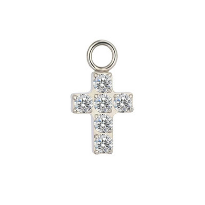 1 gab. Čūskas kulons ASTM F136 titāna deguna gredzenam Kristāla kulonu rotaslietas stīpa sieviešu auskari lūpu deguna gredzena ķermeņa rotaslietas