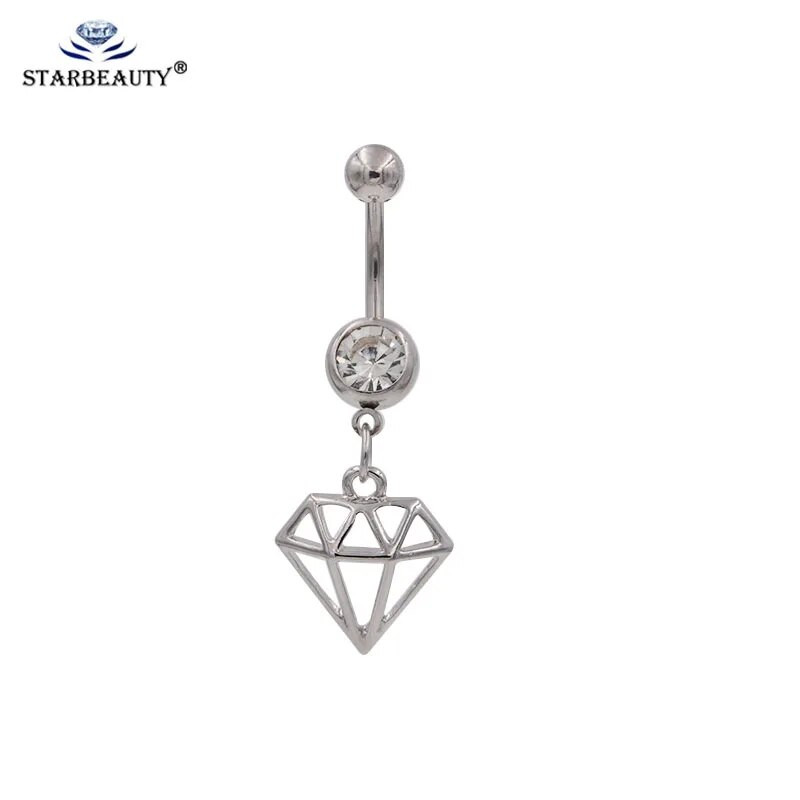 1 gab CZ kulonu dārgakmens Viskozi skaists Skorpiona baltā zelta nabas gredzens ķermeņa rotaslietas