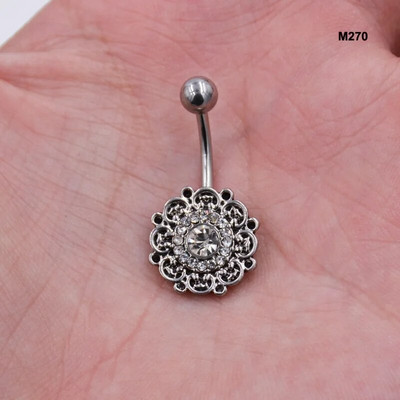 Viltus opāls, titāna pārklājums, pīrsings nabas gredzeni, nerūsējošā tērauda 14G nabas pīrsings Nombril Ombligo tērauda ķermeņa rotaslietas