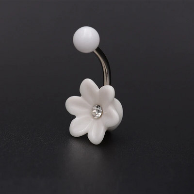 1Gb vēdera gredzeni saulespuķu pīrsings nabas gredzeni ķermeņa pīrsings nabas rotaslietas ķermeņa auskaru aizbāznis rotaslietas