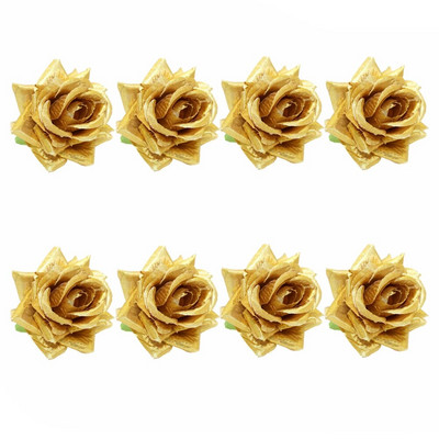 8 Pack Holly Leaf ziedu salvešu gredzeni Ziemassvētku ziedu salvešu turētājs vakariņām kāzu Ziemassvētku galda dekors HWF33