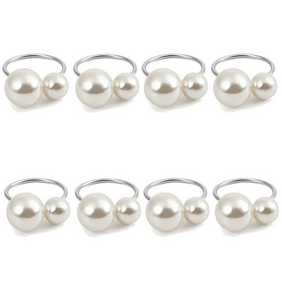 8Gb Zelta Rhinestone salvešu turētāji dobi, ziedu salvešu gredzens Valentīndienas kāzu vakariņām ballīšu galda dekors HWD105