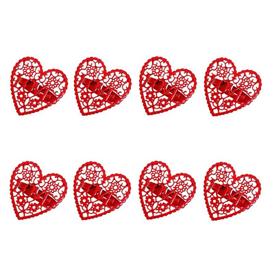 8Gb Zelta Rhinestone salvešu turētāji dobi, ziedu salvešu gredzens Valentīndienas kāzu vakariņām ballīšu galda dekors HWD105