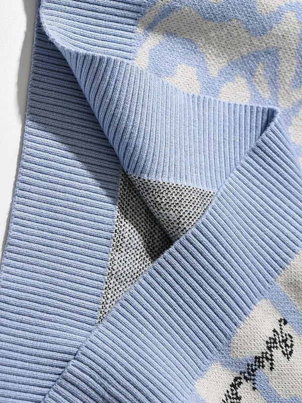 Sieviešu džemperis, adīts ar garām piedurknēm V kakla džemperi Eleganti trikotāža rudens ziemas korejiešu apģērbi sievietēm 2023. gada jaunums