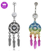 1 gab. Modes nabas pīrsings Nombril 16G Sieviešu seksīgi nabas gredzeni Nabas pīrsings Ombligo Ķermeņa pīrsingi 6 iespējas Pircing