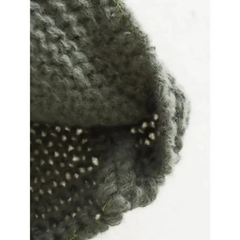 TRAF ZR пуловер Дамски плетен дамски зимен топъл пуловер Дамско облекло 2023 г. Нови постъпления Y 2k Топ трикотажни изделия с дълъг ръкав