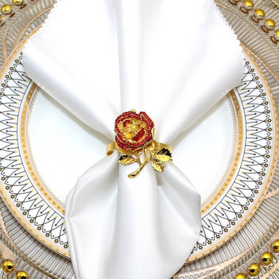 8gab. Eifeļa torņa salvešu gredzeni Bling kristāla strinakmens salvešu gredzenu turētājs Ziemassvētku brīvdienu kāzu ballīšu galda dekorēšanai