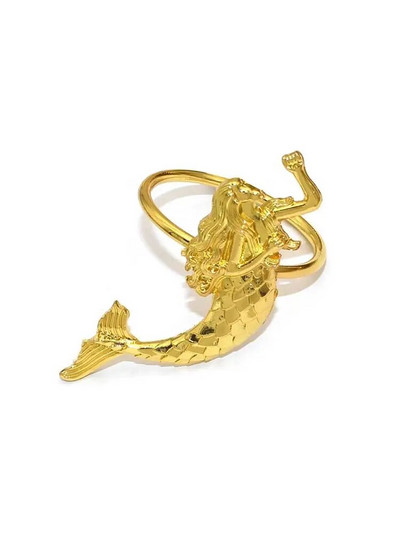 Δαχτυλίδια για χαρτοπετσέτες ελέφαντα 6 τμχ Θήκη για χαρτοπετσέτα ζώων Feng Shui για οικογενειακό πάρτι γενεθλίων Διακόσμηση τραπεζιού σπιτιού HWD37