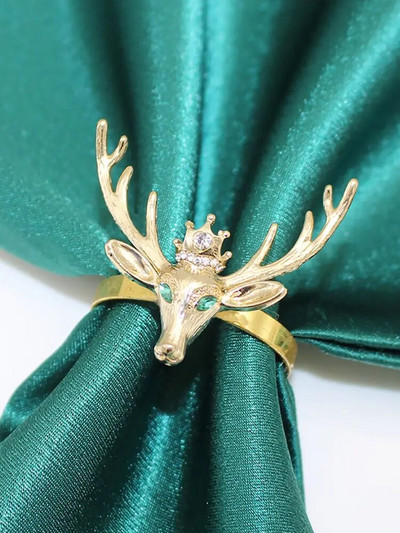 6Gb sudraba kalnu sniegpārsliņu salvešu gredzeni Ziemassvētku pusdienu galda klāšanai dzimšanas dienas kāzu galda salvešu turētājs HWC90