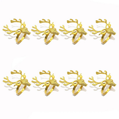 8GAB Ziemassvētku flamingo salvešu gredzens rozā krāsā Rhinestone dzīvnieku salvetes sprādze kāzu Ziemassvētku dzimšanas dienas svinībām galda dekors HWC256