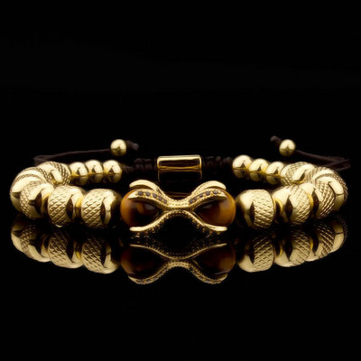 Naujos Micro Pave CZ Dragon Claw Royal Charm vyriškos ir moteriškos apyrankės iš nerūdijančio plieno kristalų apyrankės pora rankų darbo papuošalų dovana
