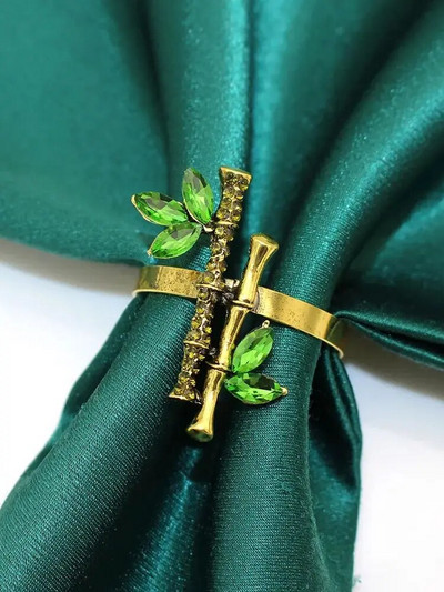 2Gb Kāzu līgavas dušas salvešu gredzeni Lieli kristāla kalnu kristāla ziedu salvešu turētājs kāzu pušķu dekorēšanai, galda dekors HWD48