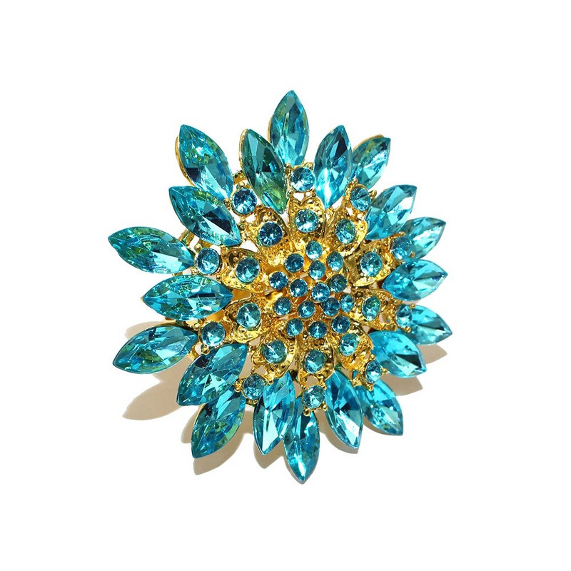 2Gb Kāzu līgavas dušas salvešu gredzeni Lieli kristāla kalnu kristāla ziedu salvešu turētājs kāzu pušķu dekorēšanai, galda dekors HWD48