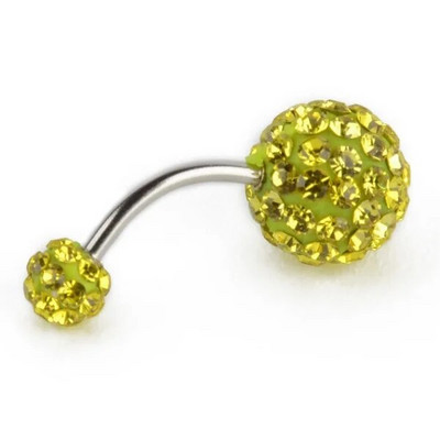 1Gb Modes Auskari Skrimšļa pīrsings Shellhard Barbell Cirkona Akmens Kristāla Ausu Kniedes Pīrsings Tragus Sievietēm Ķermeņa Rotaslietas