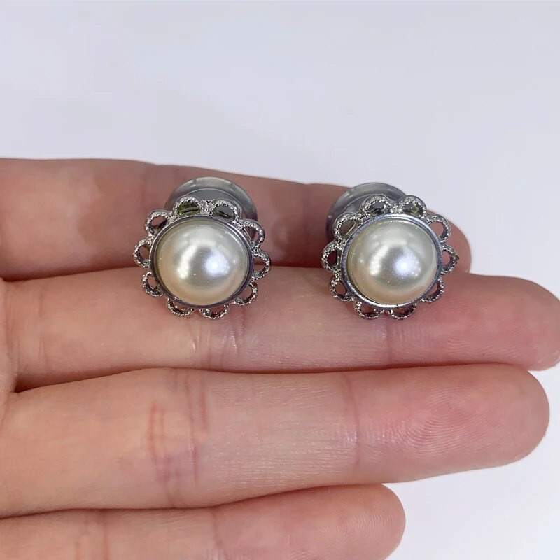 2023. gada jauni ausu paplašinātāji, mīkstums ausu aizbāžņi un tuneļi, 1 pāris/partija Auskaru mērinstrumenti, stiepes paplašinātāji, ķermeņa rotaslietas (8 MM-12 MM) pīrsings