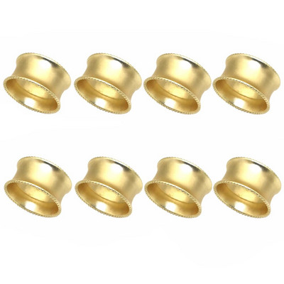 8Gb Ziemassvētku rotājumi Metāla salvešu sprādzes Bismillah salvešu gredzenu turētāji Islāma musulmaņu Ramadāna ballīšu galda dekors HWM06