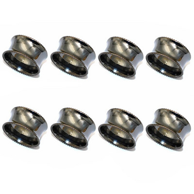 8Gb Ziemassvētku rotājumi Metāla salvešu sprādzes Bismillah salvešu gredzenu turētāji Islāma musulmaņu Ramadāna ballīšu galda dekors HWM06