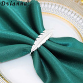 Δαχτυλίδι από χαρτοπετσέτα με φύλλα 12 τμχ. Δαχτυλίδι για χαρτοπετσέτες για την ημέρα των ευχαριστιών Ασημένιο επιτραπέζιο δαχτυλίδι για Χριστουγεννιάτικες γιορτές γάμου Διακόσμηση δείπνου HWL06