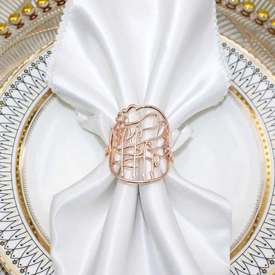 12 gab Zelta Ramadan Kareem salvešu gredzeni Ramadāna rotājumi Eid Mubarak Musulmaņu laime Ramadāna mājas ballīšu piederumi HWM253