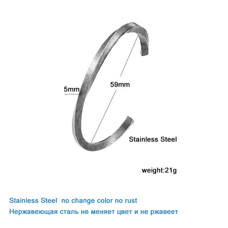 MKENDN vīriešu Twist rokassprādze oksidēta sudraba krāsa nerūsējošā tērauda Mobius aproce rokassprādze viņam Valentīna dienas dāvana