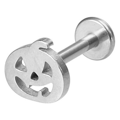 1/3gab Helovīna lūpu gredzens Pīrsings Labret Stud Auskars Ausu skrimslis Tragus Helix Nerūsējošā tērauda stienis sievietēm Vīriešu ķermeņa rotaslietas