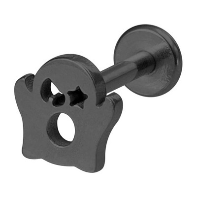 1/3gab Helovīna lūpu gredzens Pīrsings Labret Stud Auskars Ausu skrimslis Tragus Helix Nerūsējošā tērauda stienis sievietēm Vīriešu ķermeņa rotaslietas