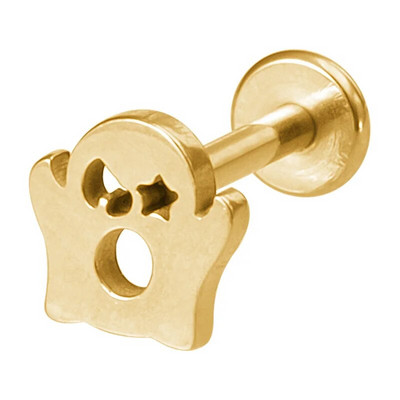 1/3gab Helovīna lūpu gredzens Pīrsings Labret Stud Auskars Ausu skrimslis Tragus Helix Nerūsējošā tērauda stienis sievietēm Vīriešu ķermeņa rotaslietas