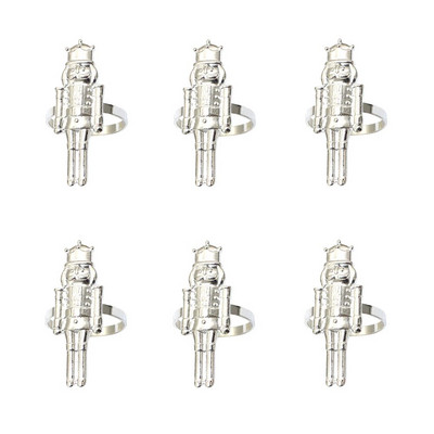 6Gb Pavasara putnu salvetes Gredzeni Songbird salvešu turētāja gredzens vasaras kāzu Lieldienu vakariņu ballītei Mājas galda noformējums HWM226