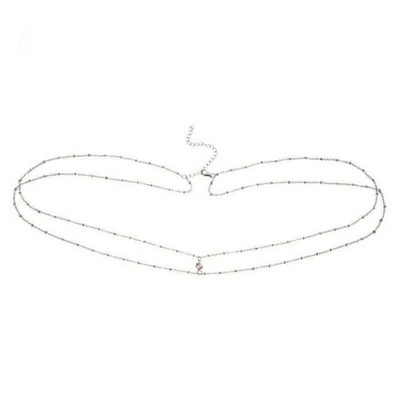 Divslāņu krelles Sieviešu viduklis Vēders Ķēde Pīrsings Rotaslietas Modes Ķermenim Moderni Rotaslietas Aksesuāri Pavasara Vasaras Dāvanas