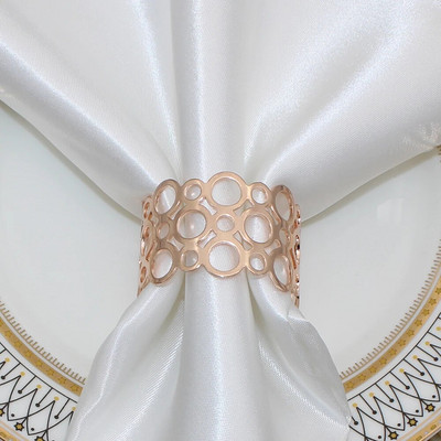 4Gb Austs salvešu gredzens vienkāršs zelta sudraba krāsas salvešu gredzenu turētājs kāzu bērnu dušas ballītei pusdienu galda dekors HWM133