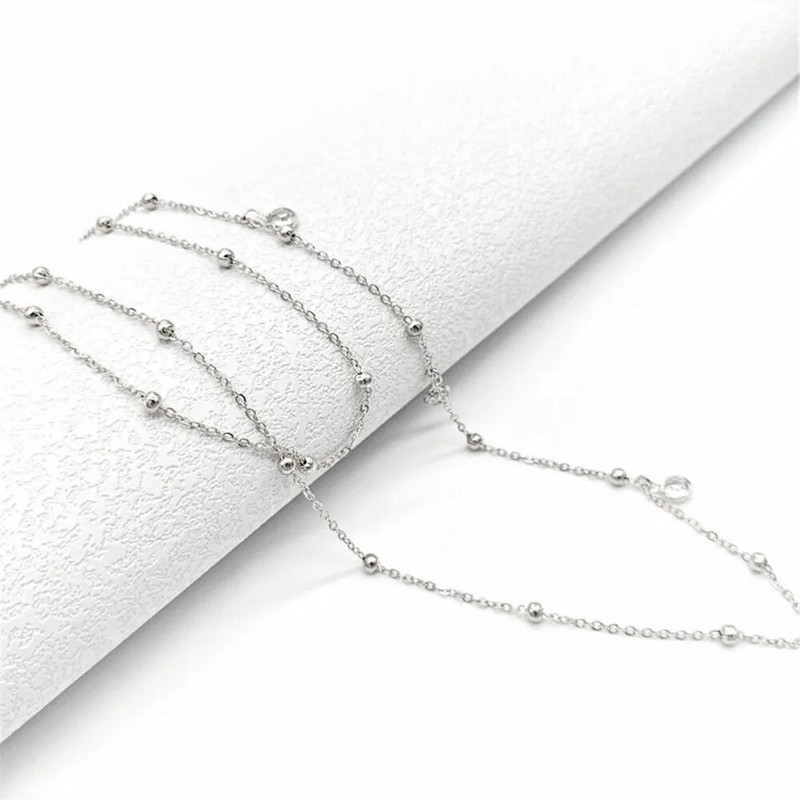 Sudrabota krāsa Seksīga kristāla stikla vēdera jostas jostasvietas ķēde sievietēm vasaras pludmales bikini festivāla aksesuāri ķermeņa ķēdes rotaslietas