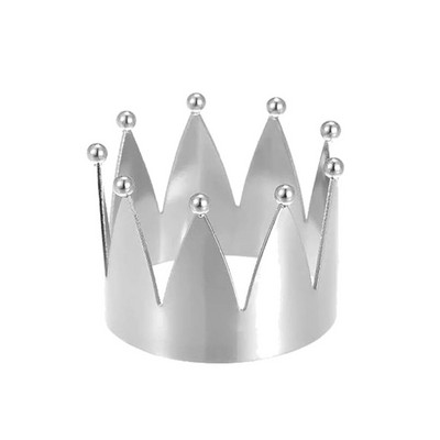 8Gb Gold Cupid salvešu gredzens kroņa salvešu sprādze Valentīna dienas kāzu vakariņām Ziemassvētku dzimšanas dienas galda dekorēšanai