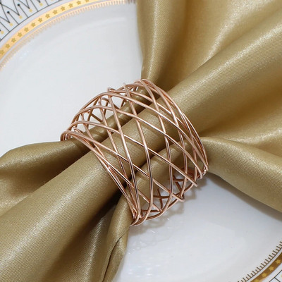 12 gab. Ieroču melni metāla salvešu turētāji dobi, apaļi salvešu gredzeni kāzu ballītei Ziemassvētku Helovīna dekorēšanai HWM35