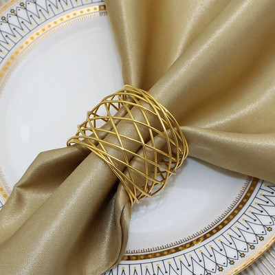 12 gab. Ieroču melni metāla salvešu turētāji dobi, apaļi salvešu gredzeni kāzu ballītei Ziemassvētku Helovīna dekorēšanai HWM35