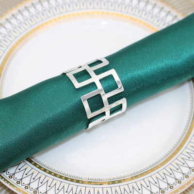 2Gb Dobi salvešu gredzeni Zelta salvešu turētājs Metāla salvešu sprādze Ziemassvētku kāzu ballītei Vakariņu galda rotājumi HWM02