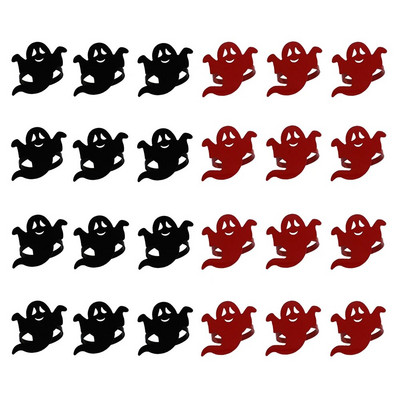 Dvianna Ghost salvešu gredzeni sarkani un melni Ghost salvešu sprādze Helovīna svētku dzimšanas dienas svinībām ( 6/8/12/24Gb ) HWH78