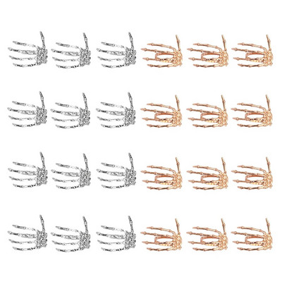 Dvianna Ghost salvešu gredzeni sarkani un melni Ghost salvešu sprādze Helovīna svētku dzimšanas dienas svinībām ( 6/8/12/24Gb ) HWH78