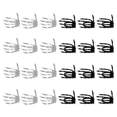 Dvianna Ghost salvešu gredzeni sarkani un melni Ghost salvešu sprādze Helovīna svētku dzimšanas dienas svinībām ( 6/8/12/24Gb ) HWH78