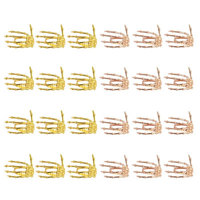 Dvianna Ghost salvešu gredzeni sarkani un melni Ghost salvešu sprādze Helovīna svētku dzimšanas dienas svinībām ( 6/8/12/24Gb ) HWH78