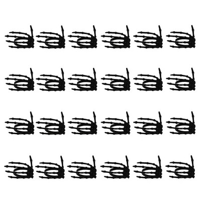 Dvianna Ghost salvešu gredzeni sarkani un melni Ghost salvešu sprādze Helovīna svētku dzimšanas dienas svinībām ( 6/8/12/24Gb ) HWH78