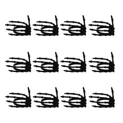 Dvianna Ghost salvešu gredzeni sarkani un melni Ghost salvešu sprādze Helovīna svētku dzimšanas dienas svinībām ( 6/8/12/24Gb ) HWH78