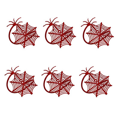 Dvianna Ghost salvešu gredzeni sarkani un melni Ghost salvešu sprādze Helovīna svētku dzimšanas dienas svinībām ( 6/8/12/24Gb ) HWH78